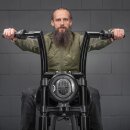 Killer Custom Killer Bull 2" Fat Bar Lenker 12" Höhe für Harley 82-24