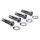 Stoßdämpfer Montage Bolzen Kit verchromt für Harley Softail 84-99