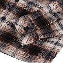 Roeg Blaze Flannel shirt brown M
