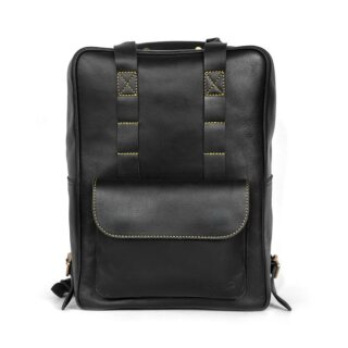 Trip Machine Eastwood Rucksack Leder schwarz