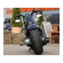 Rear Steel Fender for Sportster 04-up 16" or 17" Wheel up to 200 Tire Raw