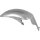 Rear Steel Fender for Sportster 04-up 16" or 17" Wheel up to 200 Tire Raw