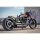 GP-Style Rear Fender For 240-260/18", With Taillight and Turn Signals Raw