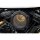 Good Guys 3 Air Cleaner Transparent Cover, Gold Insert Anodized Black