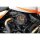 Good Guys 3 Air Cleaner Transparent Cover, Gold Insert Anodized Black