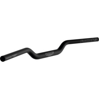 Aluminium Handlebar Performance 1T, Width: 790 mm 5-Hole Flat Black Anodized 1 1/4" Throttle By Wire