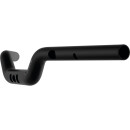 Aluminium Handlebar Performance 1T, Width: 790 mm 5-Hole Flat Black Anodized 1 1/4" Throttle By Wire