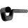 Aluminium Handlebar Performance 1T, Width: 790 mm 5-Hole Flat Black Anodized 1 1/4" Throttle By Wire