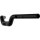 Aluminium Handlebar Performance 1T, Width: 790 mm 5-Hole Flat Black Anodized 1 1/4" Throttle By Wire