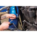 Black Vinyl V-Twin Split-Clutch Cable 47"