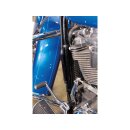 Black Vinyl V-Twin Split-Clutch Cable 47"