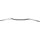 1 1/4" Fat Flyer Bar Handlebar with 1 1/4" Clamp Diameter Dimpled 3-Hole Chrome 1 1/4" 1000 mm Throttle By Wire