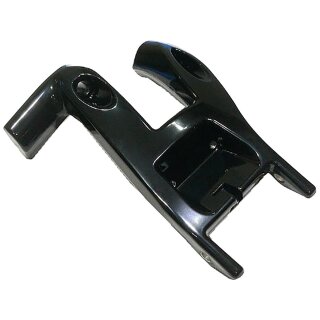 Floorboard Mounting Bracket for FL Softail 18-up Left Side Bracket, Forged Aluminum Black