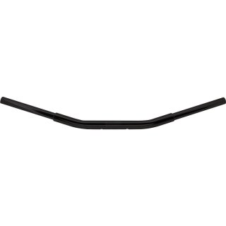 1 1/4" Fat Flyer Bar Handlebar with 1 1/4" Clamp Diameter Dimpled 3-Hole Black Powder Coated 1 1/4" 1000 mm Throttle By Wire