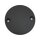 Smooth Point Cover for Big Twins Matte Black Powder Coated