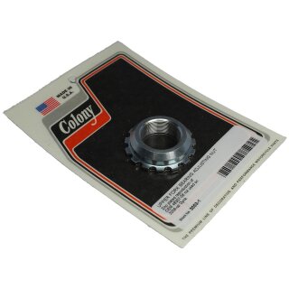 Upper Fork Bearing Adjustment Nut Zinc Plated
