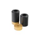 Club Style Crash Bar Slider Spacers Length: 15 mm Gold...