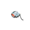 Silver Bullet LED Turn Signal Fender Mount Silver Red LED