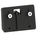 Mid-Mount License Plate Base Plate Adapter Black