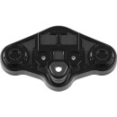 Club Style Pullback Riser and Triple Tree Cover Kit 10" Height, 1 1/4" Clamp Diameter Black Anodized