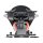 Club Style Pullback Riser and Triple Tree Cover Kit 10" Height, 1 1/4" Clamp Diameter Black Anodized