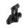 Club Style Pullback Riser and Triple Tree Cover Kit 10" Height, 1 1/4" Clamp Diameter Black Anodized