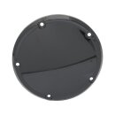 Smooth Derby Cover for Big Twins 5-hole Black Powder Coated