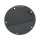 Smooth Derby Cover for Big Twins 5-hole Black Powder Coated