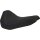 Vinyl Leather Solo Seat Diamond Stitch, For Thunderbike Steel Fender 260/18" and OE 3,5 Gallon Tank Black