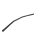 1" Drag Handlebar Dimpled Black Satin Throttle Cables