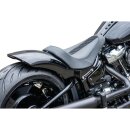 Genuine Leather Solo Seat For Thunderbike Steel Fender 260/18" and OE Tank Black