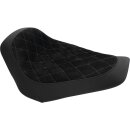 Nubuk Leather Solo Seat Diamond Stitch, For Thunderbike...