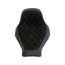 Nubuk Leather Solo Seat Diamond Stitch, For Thunderbike...