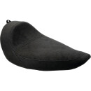 Vinyl Leather Solo Seat Plain, For Thunderbike Steel Fender 260/18" and OE Tank Black