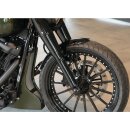 Front Steel Fender For 4x21" Wheel, 130mm Tire Raw