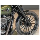 Front Steel Fender For 4x21" Wheel, 130mm Tire Raw