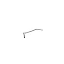 1" Dirty Bar Handlebar Non-Dimpled 3-Hole Chrome...
