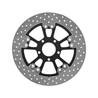 Round 300 mm Floated Brake Disc Vegas Polished Front Rear