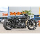 Rear Steel Fender for Twin Cam Softail (Wide Frame) 260/18" Tire, With Taillight Raw