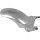 Rear Steel Fender for Twin Cam Softail (Wide Frame) 260/18" Tire, With Taillight Raw