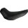 Vinyl Leather Solo Seat Plain, For Thunderbike Steel Fender 260/18" and OE Tank Black