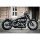 Rear Steel Fender for Milwaukee Eight Softail (Narrow Frame) 200/18" Tire, With Taillight Raw
