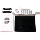 Rear Steel Fender for Milwaukee Eight Softail (Wide Frame) 260/18" Tire, With Taillight and Turn Signals Raw