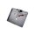 Mid-Mount License Plate Bracket and Base Plate Kit V1, Austria: 210 x 170 mm, without 3-in-1 Turn Signals Black Satin