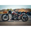 GP-Style Rear Fender For 240-260/18", With Taillight and Turn Signals Raw