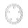 Front Touring Brake Disc Stainless Steel 14" Front