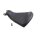 Old School Frame Mounted Solo Seat for Sportster Black Leather