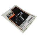 Steering Stem Bolt Custom Dome Shaped Chrome
