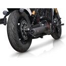 Single Slip-On Muffler Set Chrome Rebel End Cap, Euro 5+...