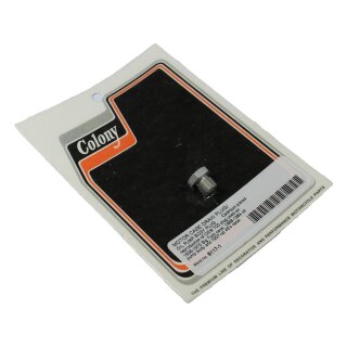 Motor Case Drain Plug and Oil Pump Body Plug Without Seal Washer Cadmium Plated 3/8"-24 UNF